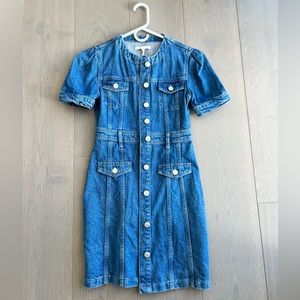 Maje denim mini dress.  Size 1 (XS).